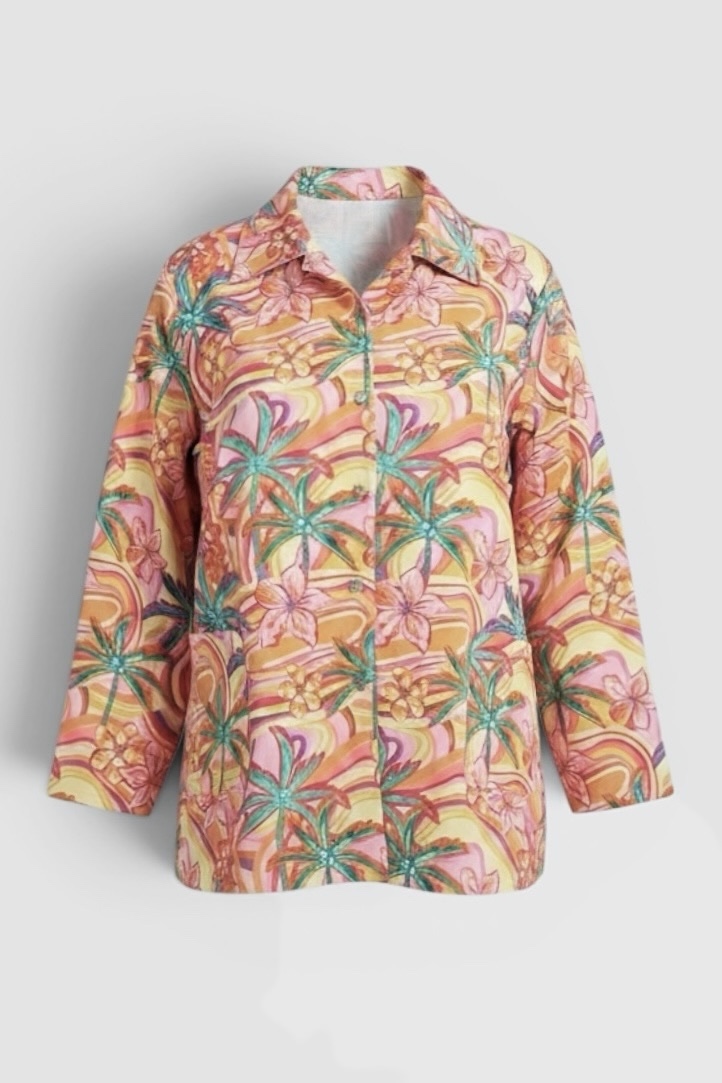 Sobre camisa punto tropical