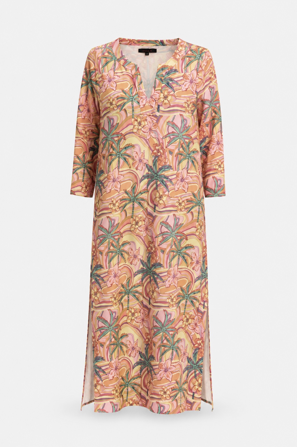 Vestido punto Aruba tropical