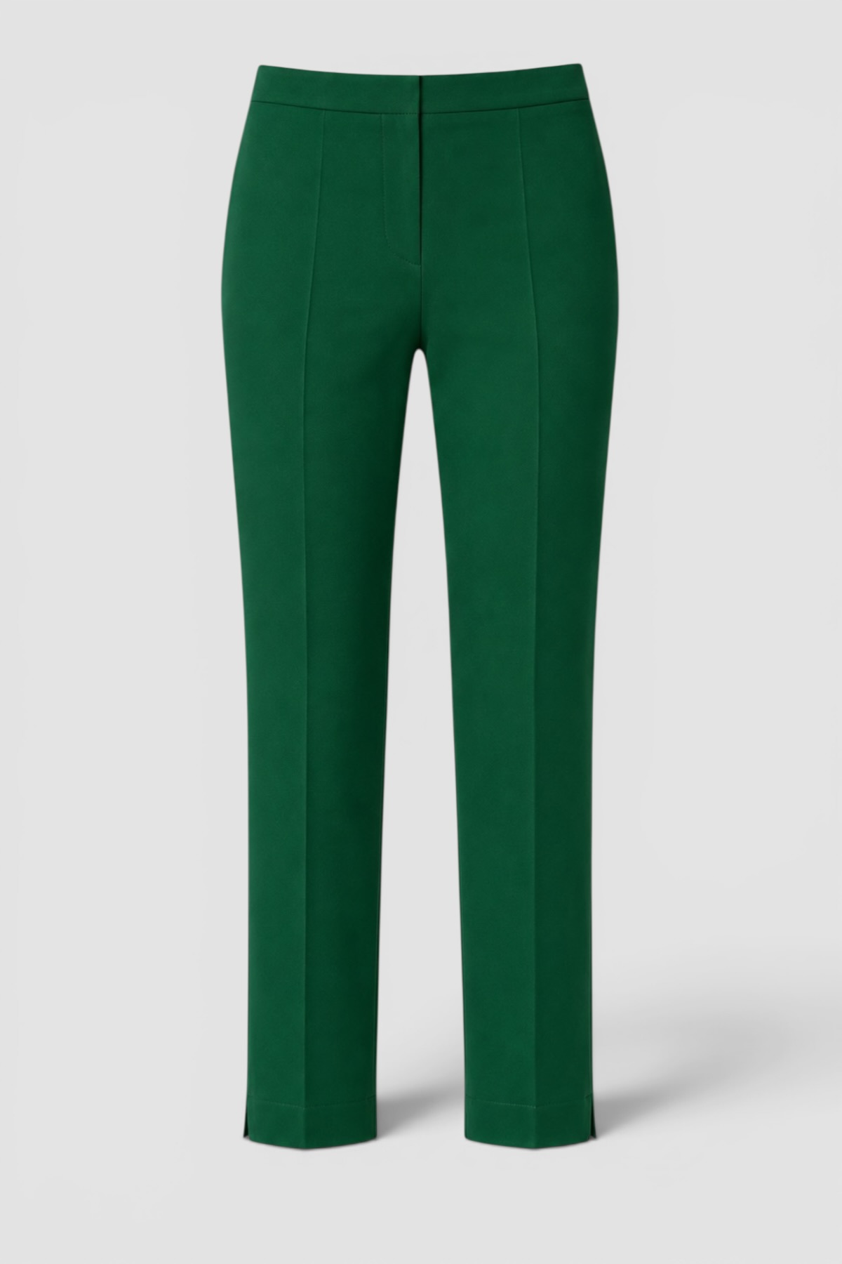Pantalón punto Roma verde esmeralda